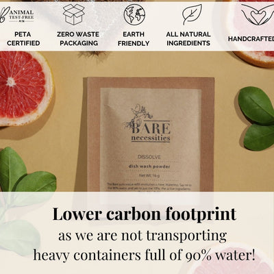 Powder to Liquid Dishwash with Dispenser – Cleaning Products on Brown Living™. SKU: BNHC005 - 1. Img 7.