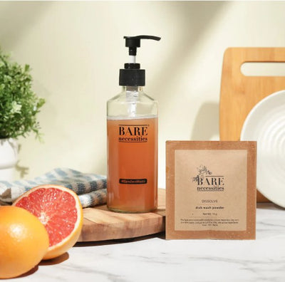 Powder to Liquid Dishwash with Dispenser – Cleaning Products on Brown Living™. SKU: BNHC005 - 1. Img 1.