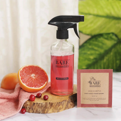 Powder to Liquid Surface Cleaner with Bottle – Cleaning Products on Brown Living™. SKU: BNHC006 - 1. Img 1.