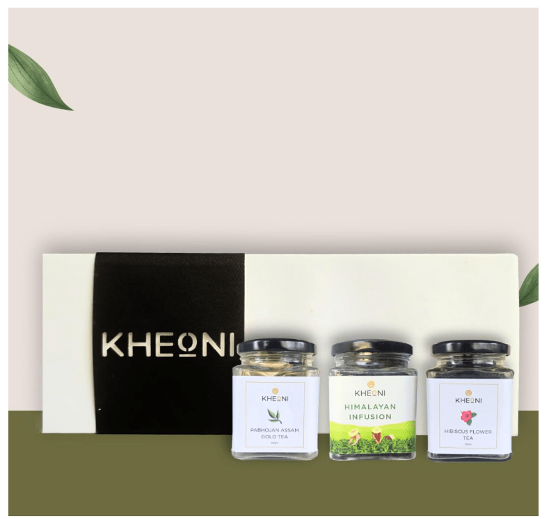 Premium 3 Tea Gift Set – Tea by Kheoni available on Brown Living™. . SKU: KHTGS - 001. Img 5.