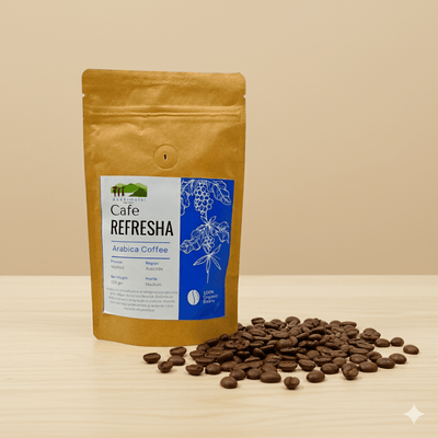 Premium Arabica Coffee Powder – Rich Aroma & Smooth Taste – Coffee on Brown Living™. SKU: APPCL - 103. Img 1.