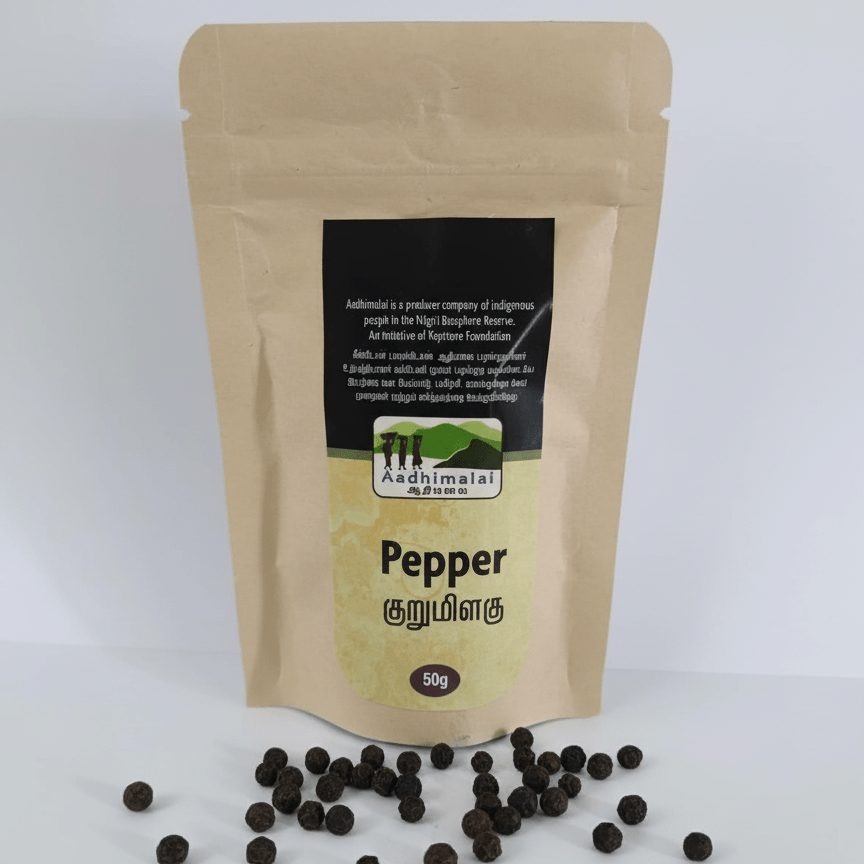 Premium Black Pepper – Whole & Fresh | Natural Spice – Seasonings & Spices on Brown Living™. SKU: APPCL - 076. Img 1.