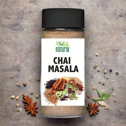 Premium Chai Masala | Immunity Booster | HeIps in Cold & Cough | 60g | Verified Sustainable by Brown Living™