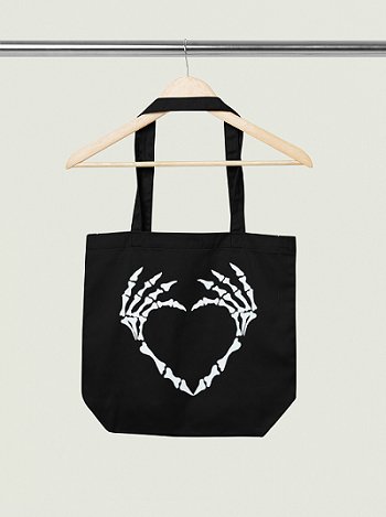 Premium Cotton Canvas Tote Bag - Bone Black | Verified Sustainable by Brown Living™