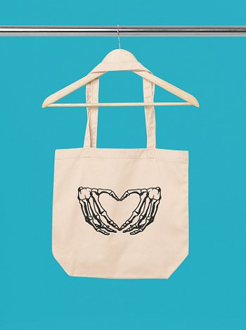 Premium Cotton Canvas Tote Bag - Bone White | Verified Sustainable by Brown Living™