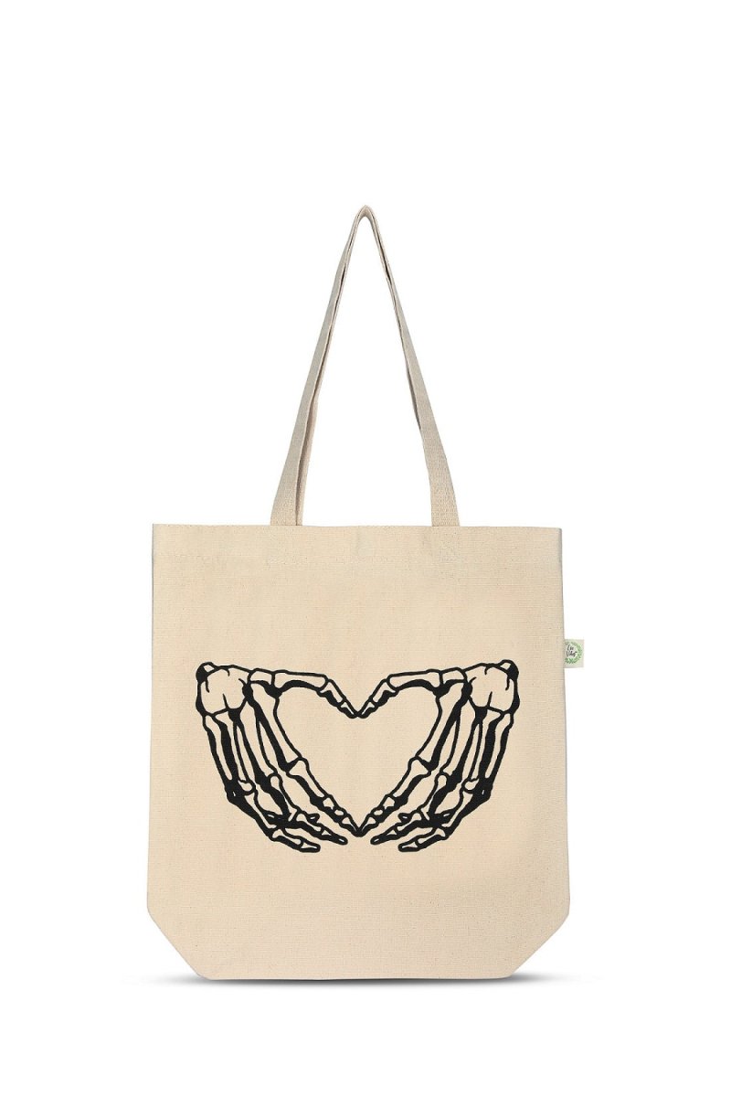 Premium Cotton Canvas Tote Bag - Bone White | Verified Sustainable by Brown Living™