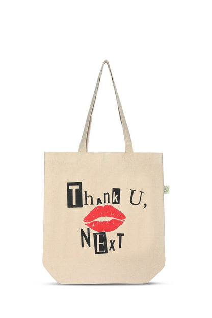 Premium Cotton Canvas Tote Bag - Thank You White | Verified Sustainable by Brown Living™