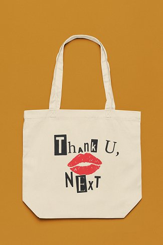 Premium Cotton Canvas Tote Bag - Thank You White | Verified Sustainable by Brown Living™