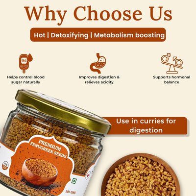 Premium Fenugreek Seeds 200g | Pure Natural Methi Seeds – Dried Fruits, Nuts & Seeds on Brown Living™. SKU: ARNAS-5. Img 6.