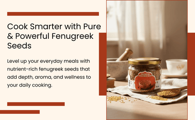 Premium Fenugreek Seeds 200g | Pure Natural Methi Seeds – Dried Fruits, Nuts & Seeds on Brown Living™. SKU: ARNAS-5. Img 7.