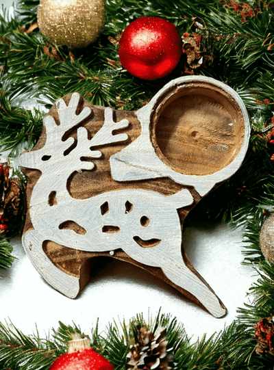 Premium Festive Tea Light Holder Set Of 2 Decorative Candle Holders – Candles & Fragrances on Brown Living™. SKU: OEP719a. Img 2.