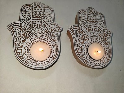 Premium Festive Tea Light Holder Set Of 2 Decorative Candle Holders – Candles & Fragrances on Brown Living™. SKU: OEP720a. Img 15.