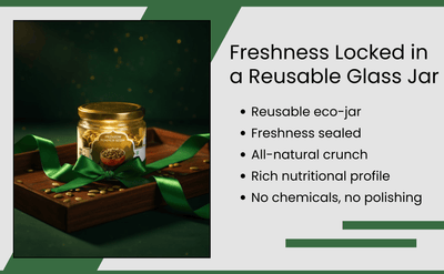 Premium Pumpkin Seeds 200g | Natural High Protein Seeds – Dried Fruits, Nuts & Seeds on Brown Living™. SKU: ARNAS-2. Img 7.