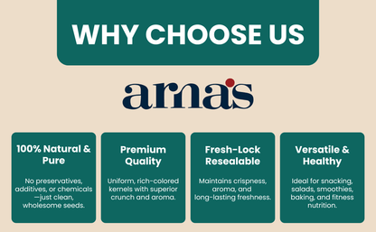 Premium Sesame Seeds 200g | Natural Protein Rich Seeds – Dried Fruits, Nuts & Seeds on Brown Living™. SKU: ARNAS-6. Img 9.