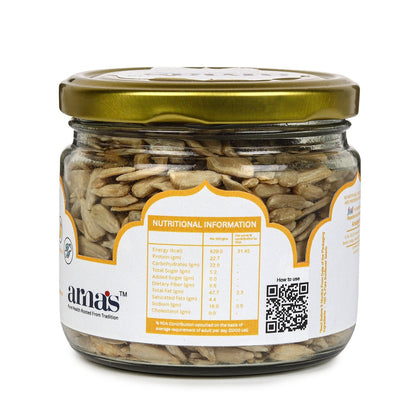 Premium Sunflower Seeds 200g | Pure Natural Protein Seeds – Dried Fruits, Nuts & Seeds on Brown Living™. SKU: ARNAS-3. Img 3.