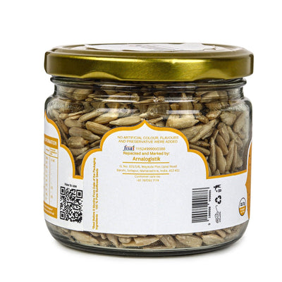 Premium Sunflower Seeds 200g | Pure Natural Protein Seeds – Dried Fruits, Nuts & Seeds on Brown Living™. SKU: ARNAS-3. Img 4.