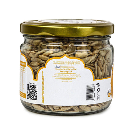 Premium Sunflower Seeds 200g | Pure Natural Protein Seeds – Dried Fruits, Nuts & Seeds on Brown Living™. SKU: ARNAS-3. Img 4.