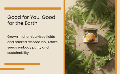 Premium Sunflower Seeds 200g | Pure Natural Protein Seeds – Dried Fruits, Nuts & Seeds on Brown Living™. SKU: ARNAS-3. Img 9.