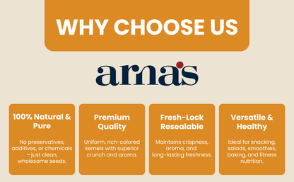 Premium Sunflower Seeds 200g | Pure Natural Protein Seeds – Dried Fruits, Nuts & Seeds on Brown Living™. SKU: ARNAS-3. Img 8.