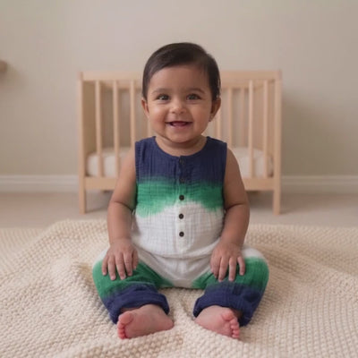 Ayurvastra Onesie for Babies – Gentle Care for Eczema-Prone Skin