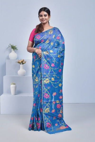 Bengal Pure Tussar Silk Saree