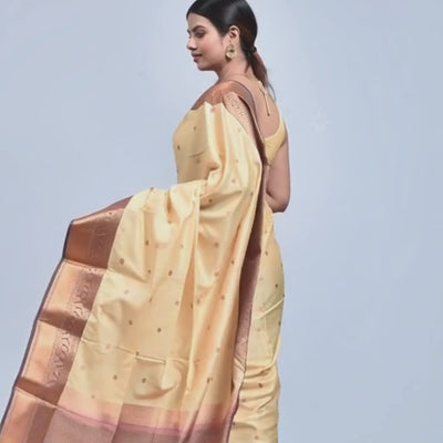 Kanjeevaram Handwoven Pure Silk Saree