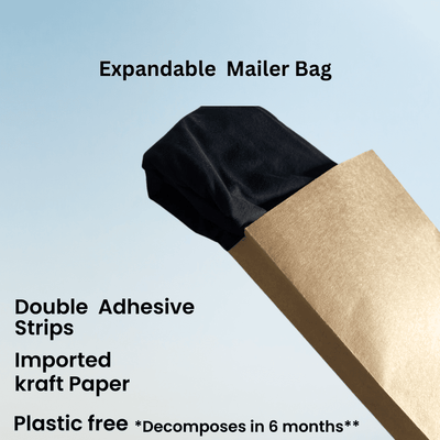 Prime Imported Kraft Paper Expandable Mailer Bag – Packing Materials on Brown Living™. SKU: MO-3. Img 7.