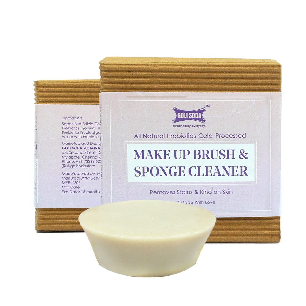 Probiotic Makeup Brush and Sponge Cleaner Soap (Pack of 2) | Verified Sustainable by Brown Living™