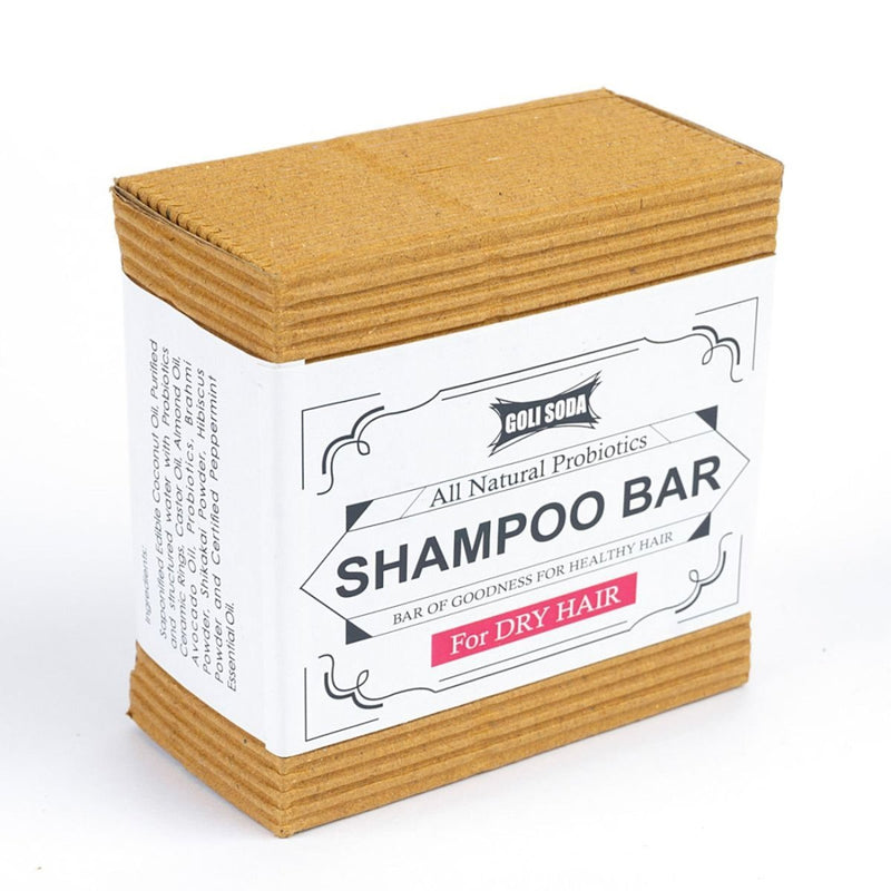 Probiotics Sulphate - Free Shampoo Bar For Dry Hair - 90g | Verified Sustainable by Brown Living™