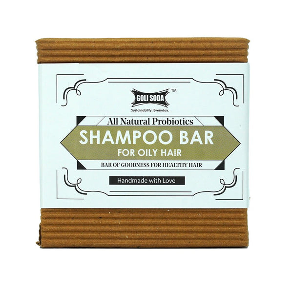 Probiotics Sulphate - Free Shampoo Bar For Oily Hair - 90g | Verified Sustainable Hair Shampoo Bar on Brown Living™