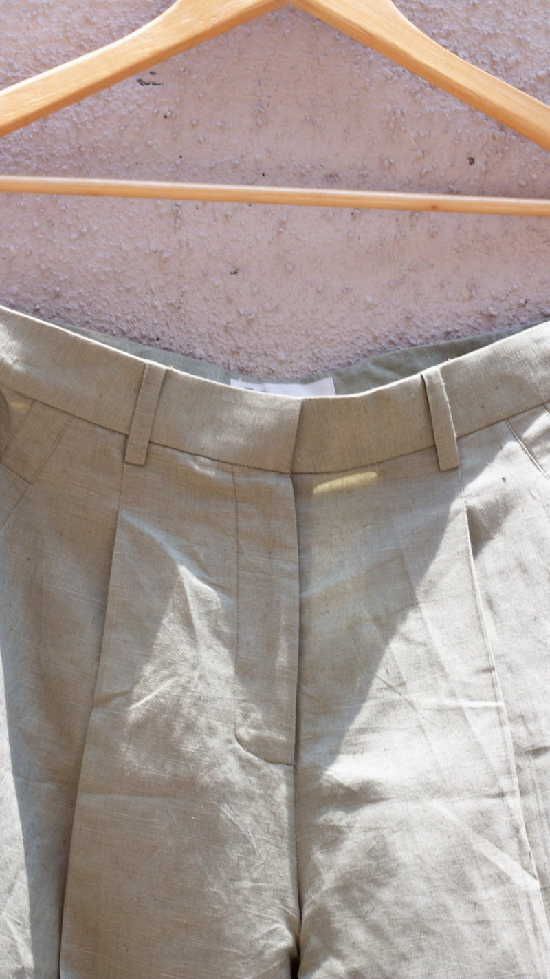 Puddle Cotton Pants | Verified Sustainable Womens Pants on Brown Living™