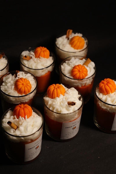 Pumpkin Patch Candle | Handmade Fall - Scented Soy Wax Candle – Candles & Fragrances on Brown Living™. SKU: SLTYSECRT-01. Img 3.