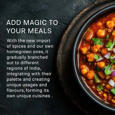 Purani Dilli Chole Masala — Old Delhi Tradition, No Fillers – Seasonings & Spices on Brown Living™. SKU: SR-PDC. Img 7.