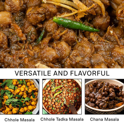 Purani Dilli Chole Masala — Old Delhi Tradition, No Fillers – Seasonings & Spices on Brown Living™. SKU: SR-PDC. Img 8.