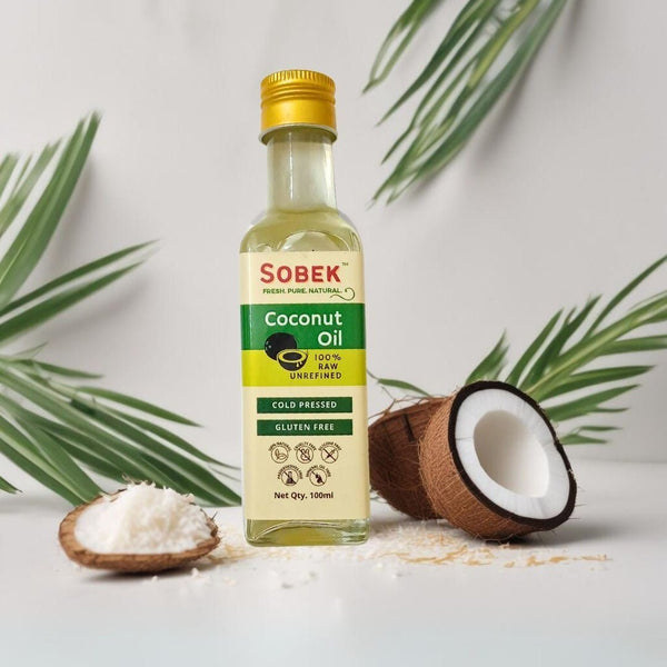 Pure Coconut Oil | Cold Pressed Gluten Free 100 ml | Verified Sustainable by Brown Living™