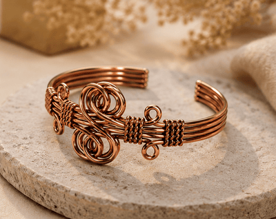 Pure Copper Healing Band – Womens Accessories on Brown Living™. SKU: DEAIGNER-8-COPPER-BAND. Img 33.