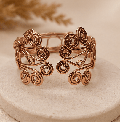 Pure Copper Healing Band – Womens Accessories on Brown Living™. SKU: PREMIUM-COPPER-BAND. Img 36.
