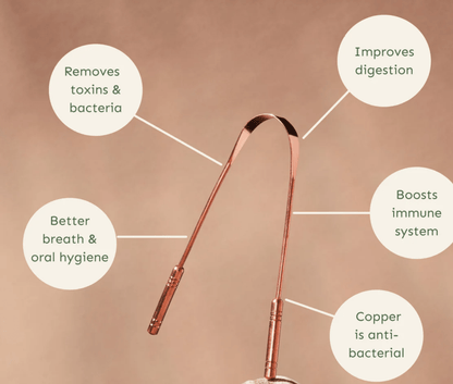 Pure Copper Tongue Cleaner – Oral Care on Brown Living™. SKU: COPPERTONGUECLEANER1. Img 3.