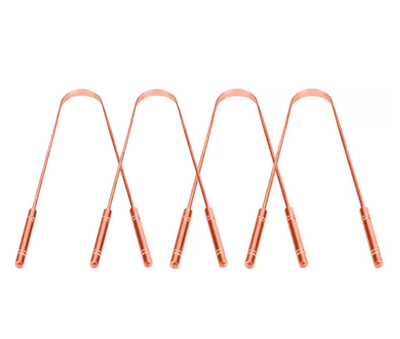 Pure Copper Tongue Cleaner – Oral Care on Brown Living™. SKU: COPPERTONGUECLEANER4. Img 4.