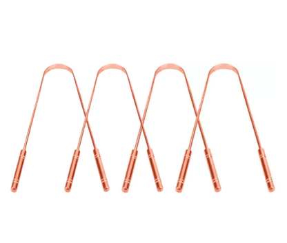 Pure Copper Tongue Cleaner – Oral Care on Brown Living™. SKU: COPPERTONGUECLEANER4. Img 4.