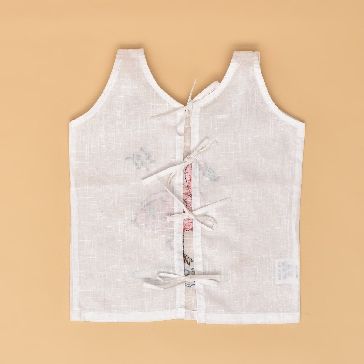 Pure Cotton Baby Jabla Combo Set – Animal Embroidery – Kids Daywear Sets by Stotra available on Brown Living™. S (0 - 3m) Tiny Safari. SKU: ST - TS - S. Img 3.