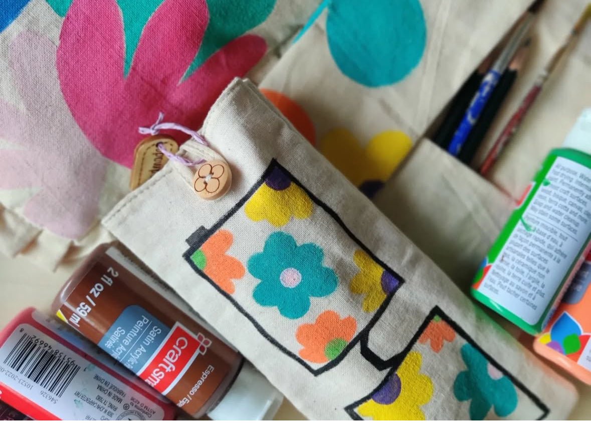 Pure Cotton Sunglasses Cover – Soft, Durable Eyewear Pouch – Covers & Inserts on Brown Living™. SKU: SG01. Img 2.