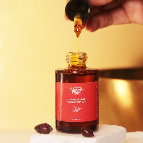 Pure Himalayan Rosehip Oil from Himachal Pradesh - 30 ml | Verified Sustainable by Brown Living™