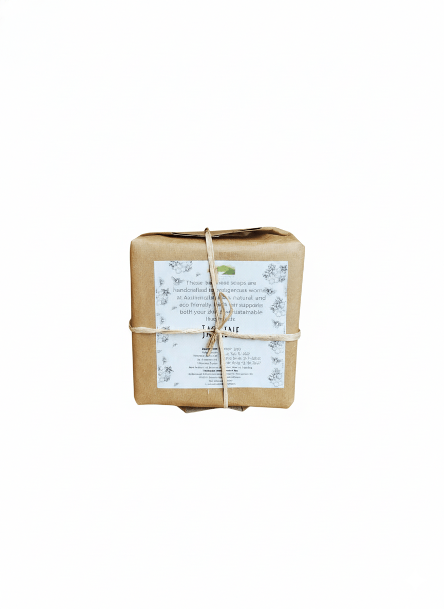 Pure Nature Beeswax Jasmine Soap | HoneyShield Moisture Bar – Body Soap on Brown Living™. SKU: APPCL-115. Img 5.