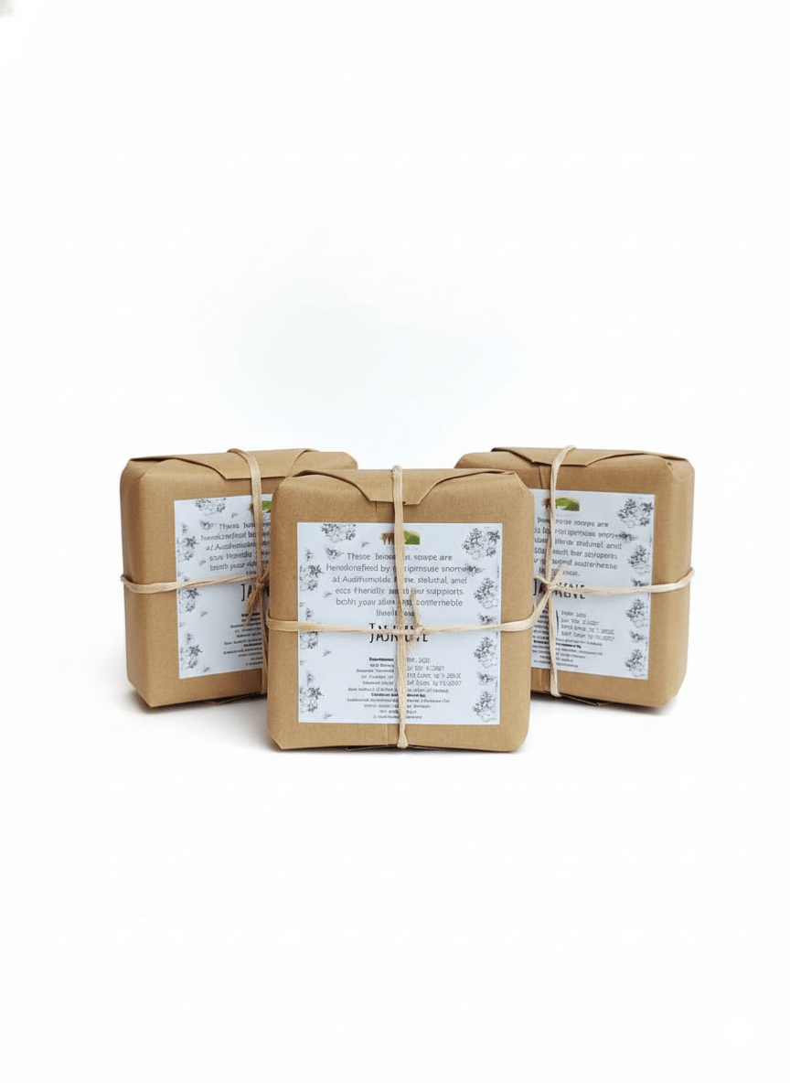 Pure Nature Beeswax Jasmine Soap | HoneyShield Moisture Bar – Body Soap on Brown Living™. SKU: APPCL-115. Img 6.