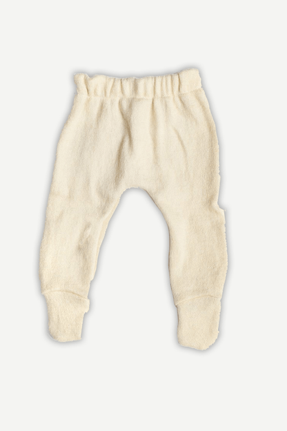 Pure Wool Footie Lower | Herbal Dyed with Devdaru for Comfort & Immuni – Kids Daywear Sets on Brown Living™. SKU: FTIW03021. Img 5.