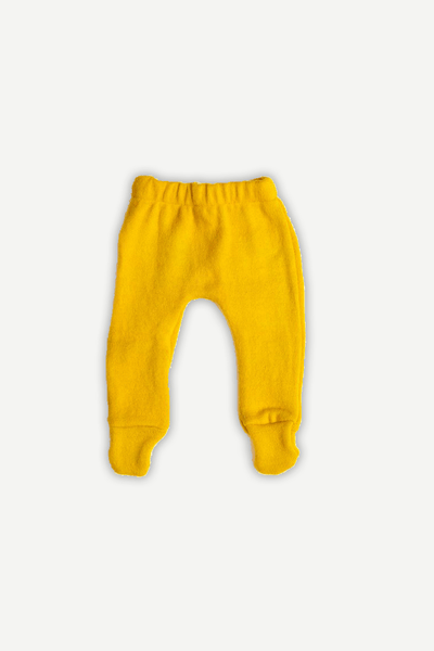 Pure Wool Footie Lower | Herbal Dyed with Devdaru for Comfort & Immuni – Kids Daywear Sets on Brown Living™. SKU: FTSY03001. Img 1.