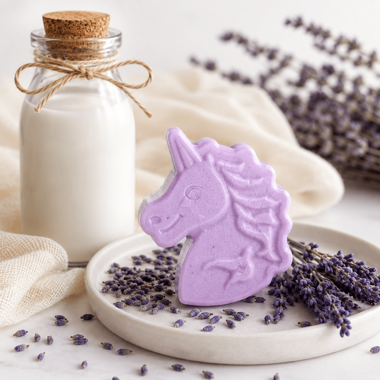 Purple Clay Goat Milk Soap Nourishing Handmade Bath Bar 100gm – Body Soap on Brown Living™. SKU: PRUNSP. Img 3.