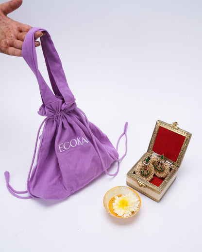 Purple Gift Bag | Festive Staples | Verified Sustainable by Brown Living™