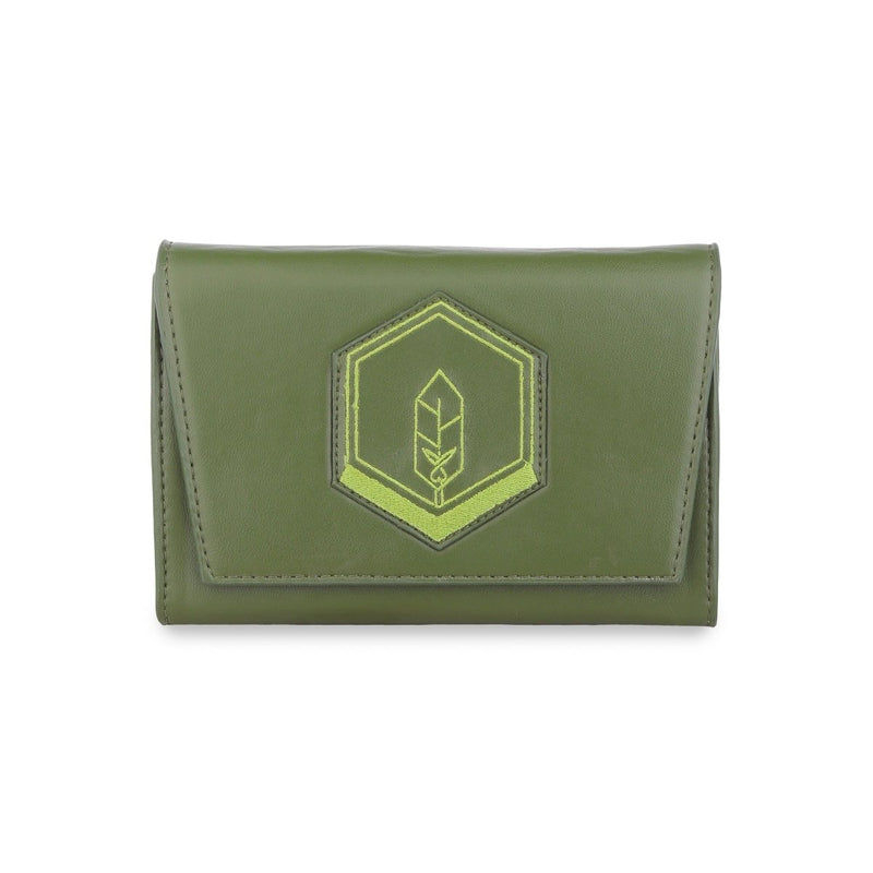 Pustak - Detailed Vegan Cactus Leather Wallet | Verified Sustainable by Brown Living™